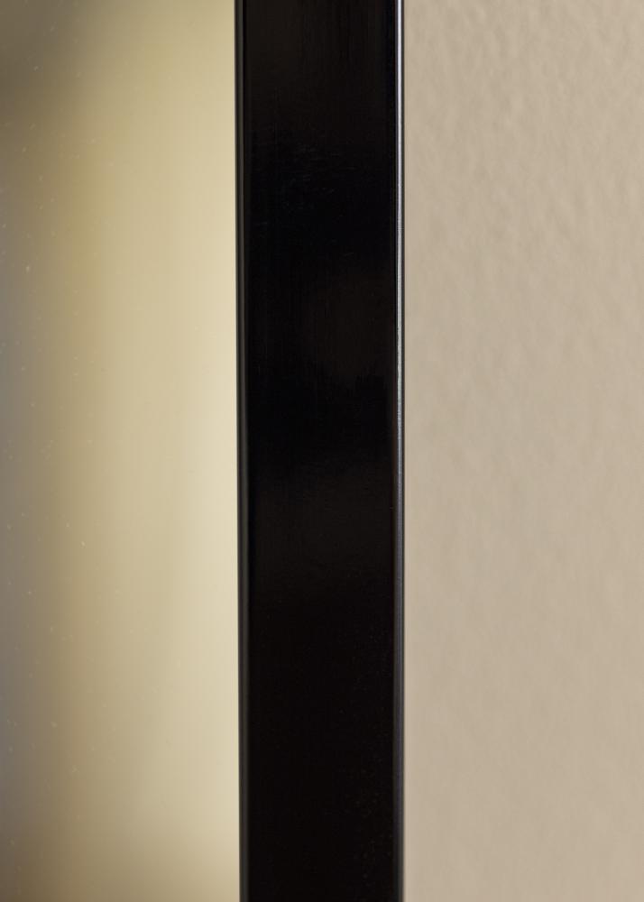 Zrkadlo Uppsala Cierna Vysoký lesk - Vlastný rozmer