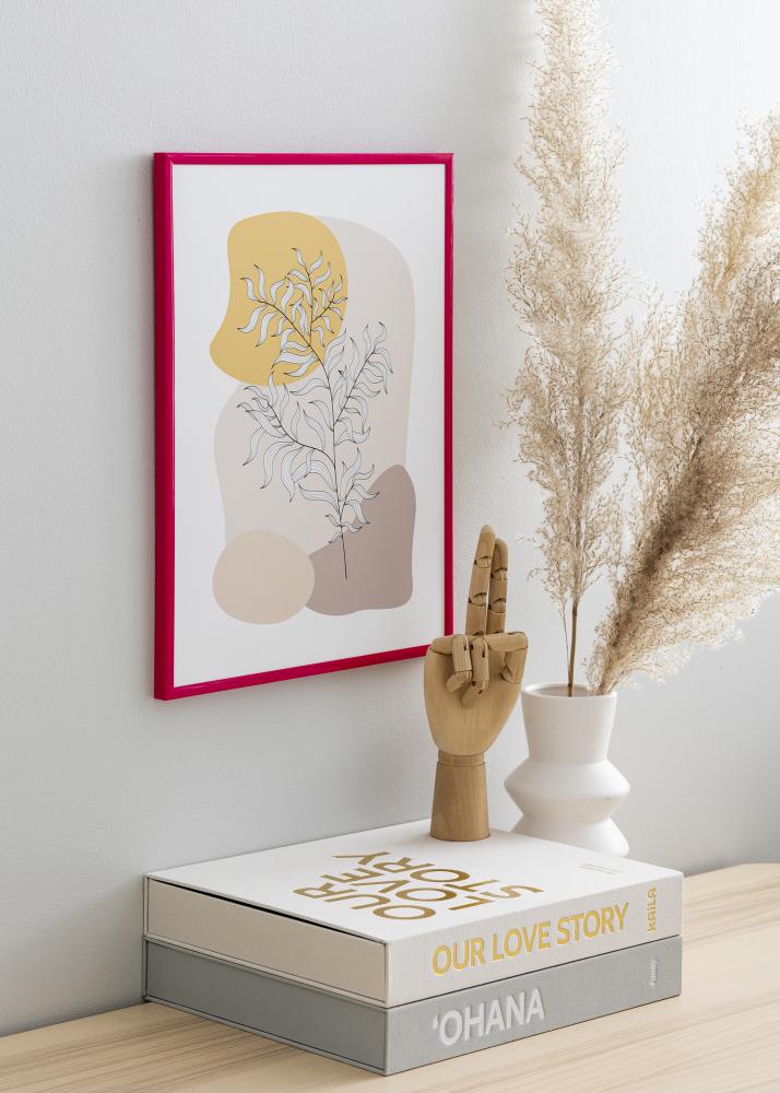 Rám New Lifestyle Rose 30x40 cm - Pasparta Cierna 21x29,7 cm (A4)