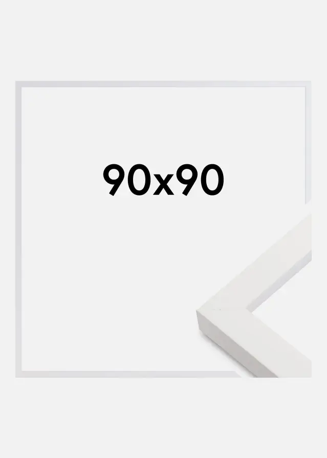 Rám Blocky Akrylové sklo Biela 90x90 cm