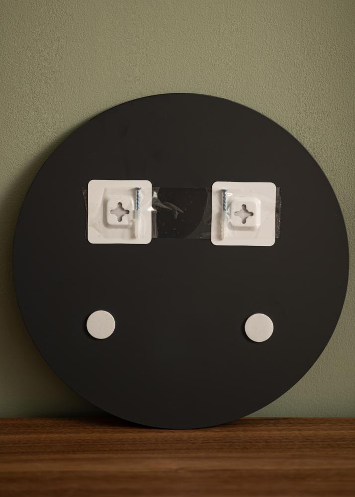 KAILA Okrúhly Zrkadlo Smoked Grey 30 cm Ø