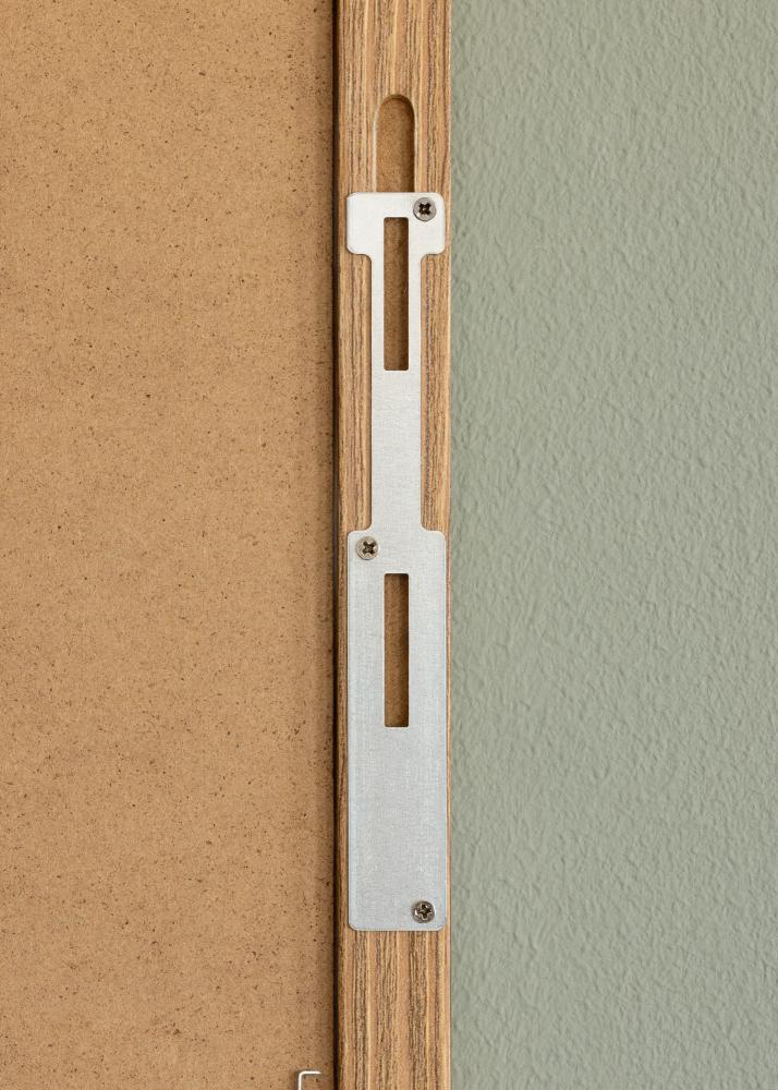 Zrkadlo nad dverami Masívny dub 34x100 cm