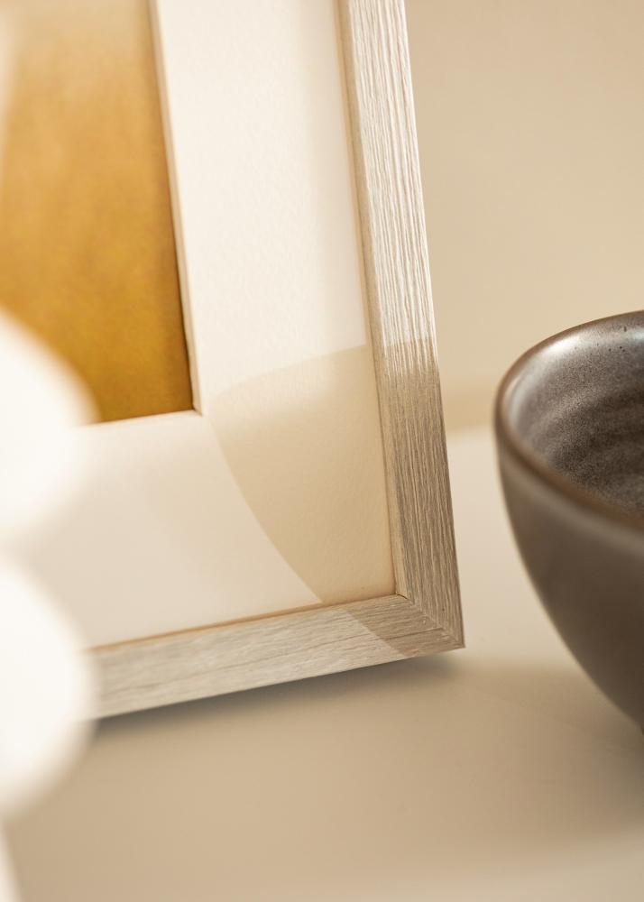 Rám Ares Akrylové sklo White Oak 40x60 cm