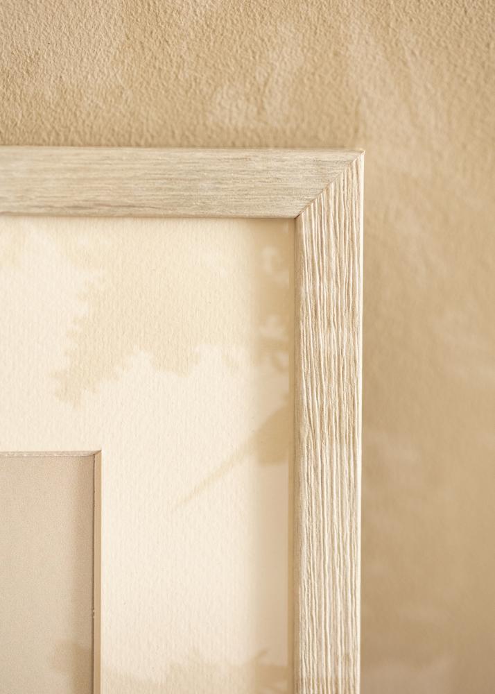 Rám Ares Akrylové sklo White Oak 40x60 cm