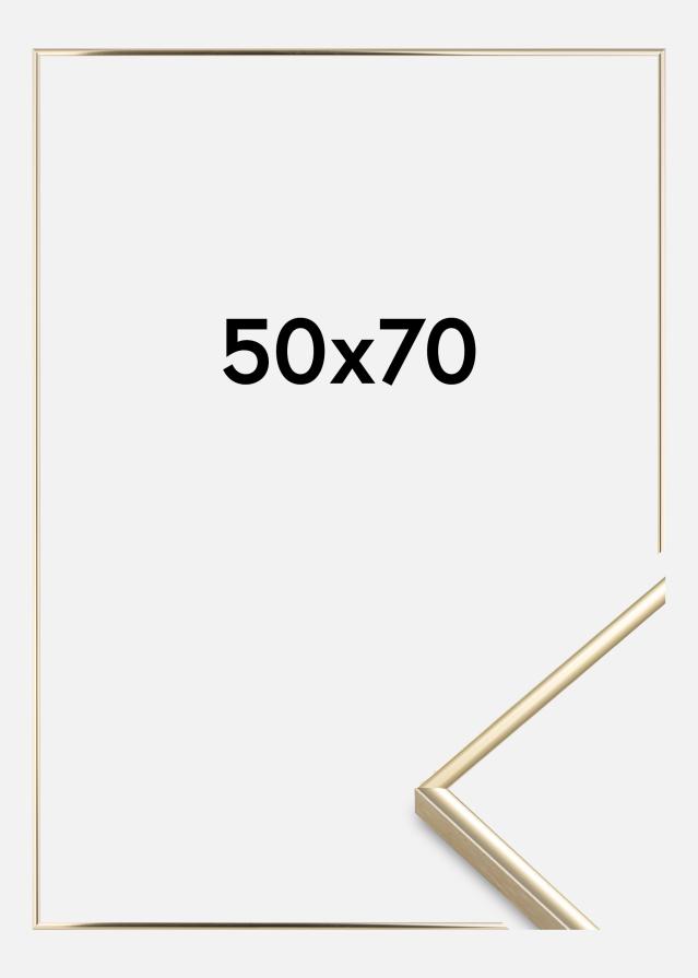 Rám Visby Akrylové sklo Zlatý lesklý 50x70 cm
