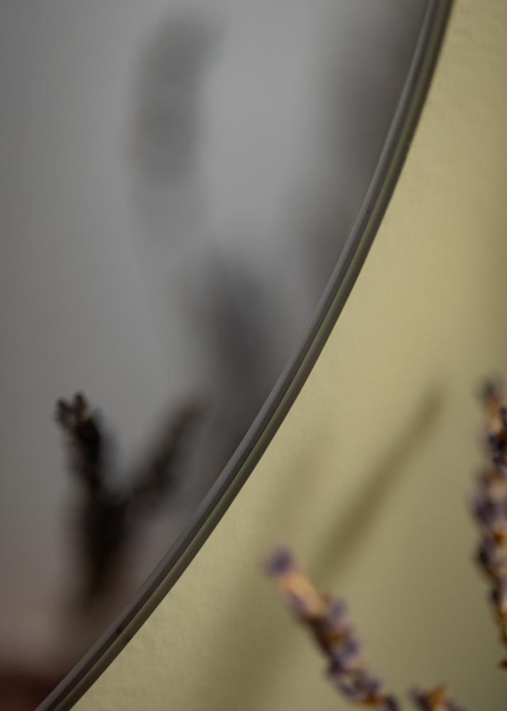 KAILA Okrúhly Zrkadlo Smoked Grey 30 cm Ø