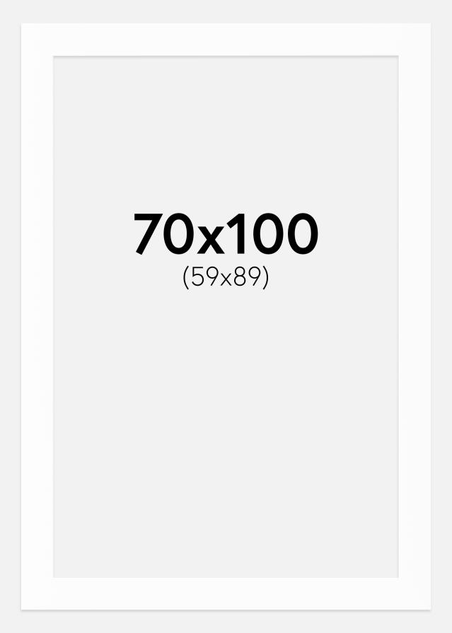 Pasparta Canson Biela Biely stred 70x100 cm (59x89)