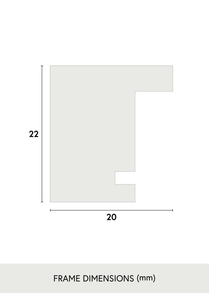 Rám Varjo Tmavohnedá 40x60 cm