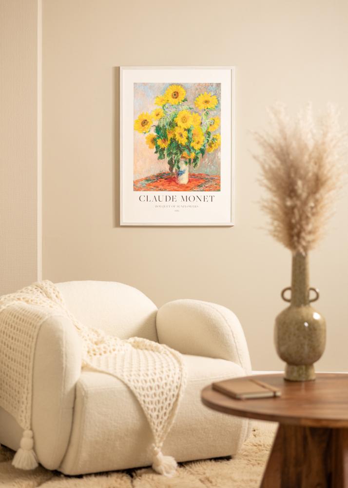 Rám Ares Akrylové sklo White Oak 40x60 cm