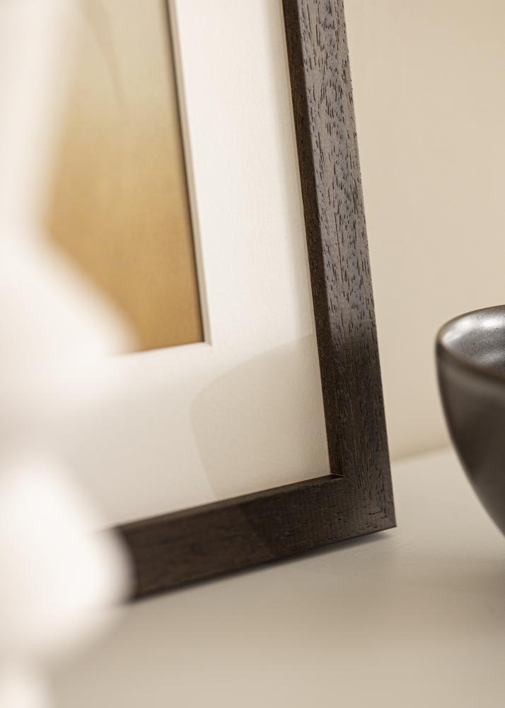 Rám Brown Wood Akrylové sklo 70x100 cm