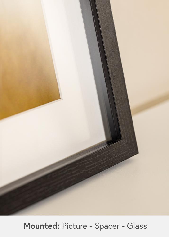 BGA Box rám Akrylové sklo Cierna 50x100 cm