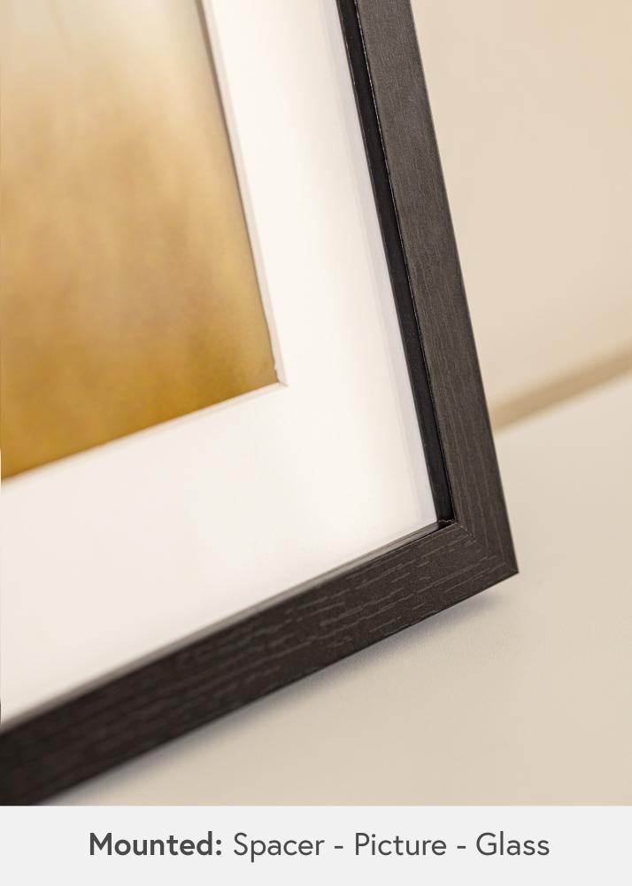 BGA Box rám Akrylové sklo Cierna 50x100 cm