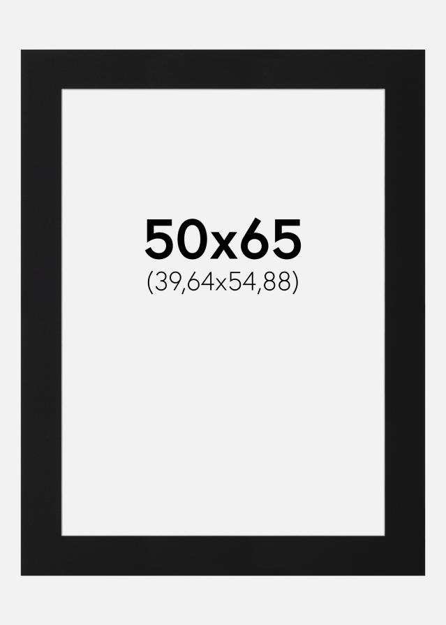 Pasparta Čierny Štandard (Biele Jadro) 50x65 cm (39,64x54,88)