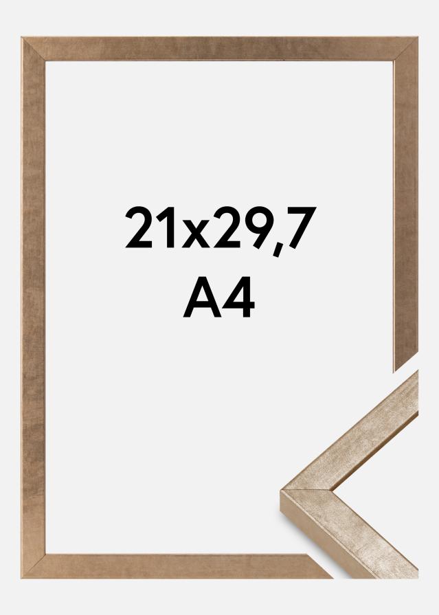 Rám Ares Akrylové sklo Mosadz 21x29,7 cm (A4)