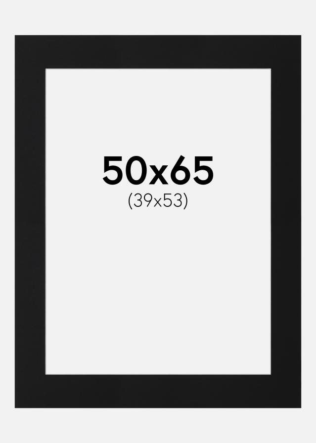 Pasparta Čierny Štandard (Biele Jadro) 50x65 cm (39x53)
