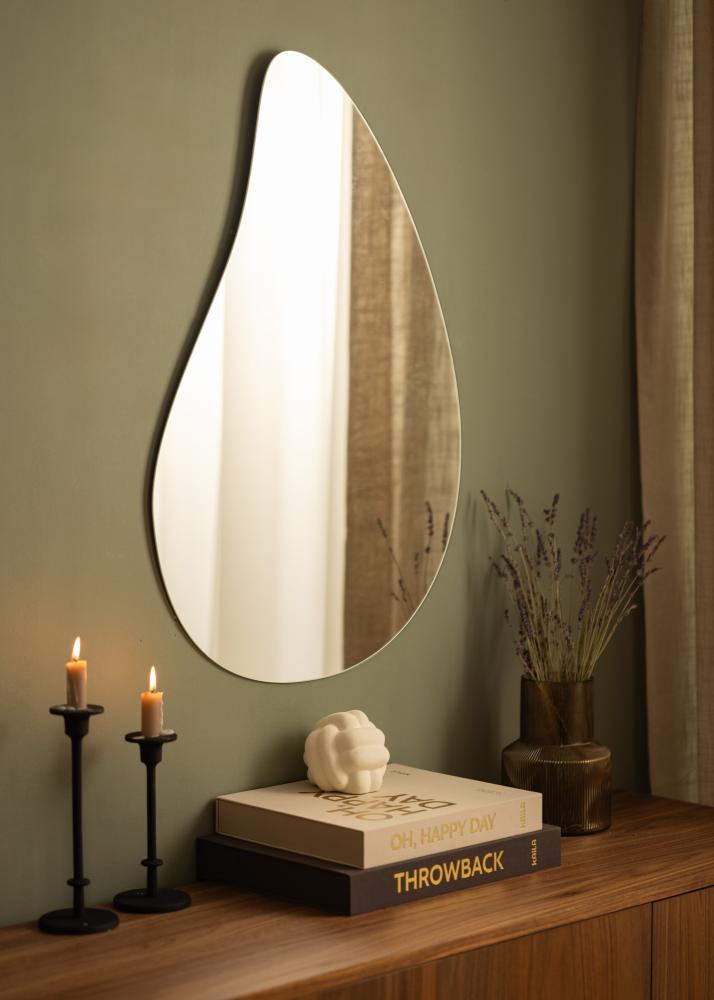 Zrkadlo Slim Drop Clear 80x55 cm