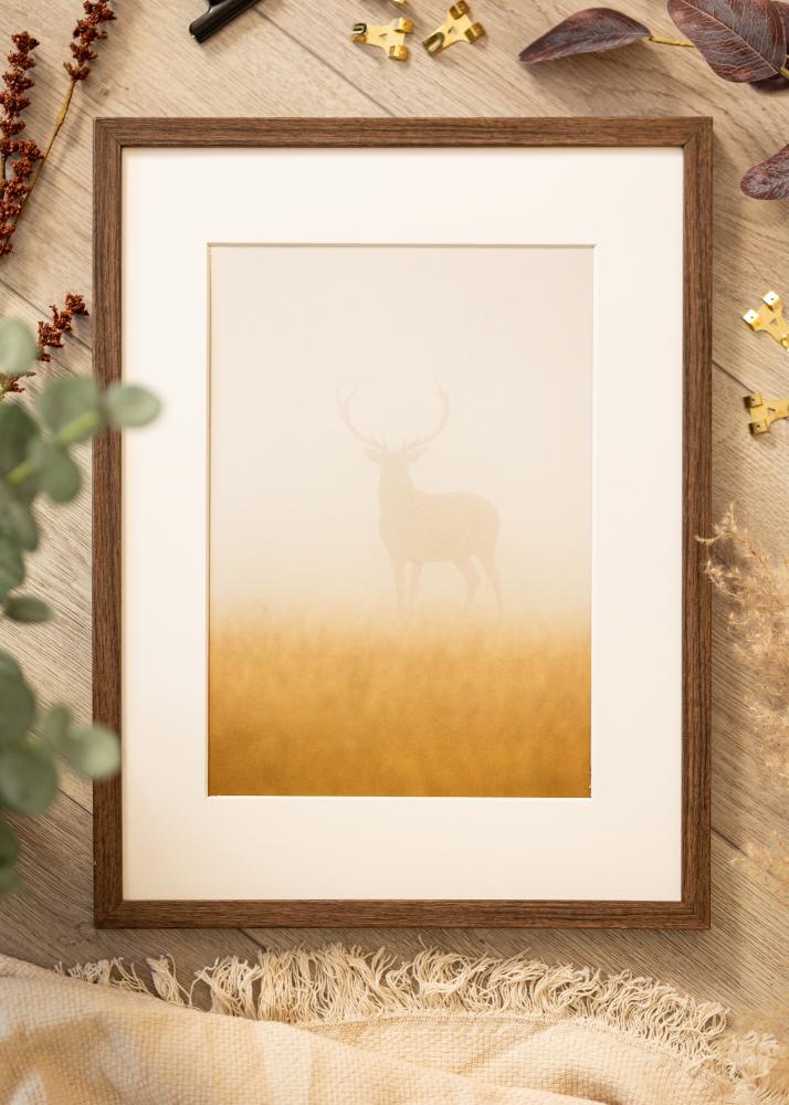 Rám Ares Akrylové sklo Orech 50x65 cm