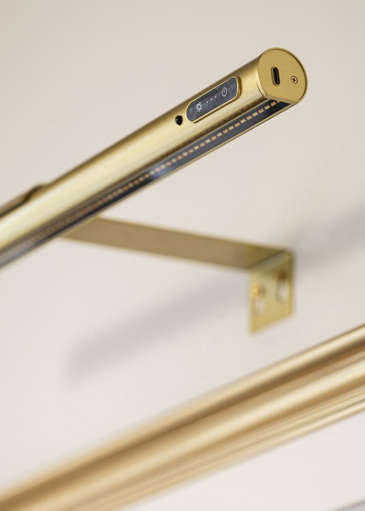 KAILA Halo Batériové Osvetlenie Obrazu 50 cm - Zlatá