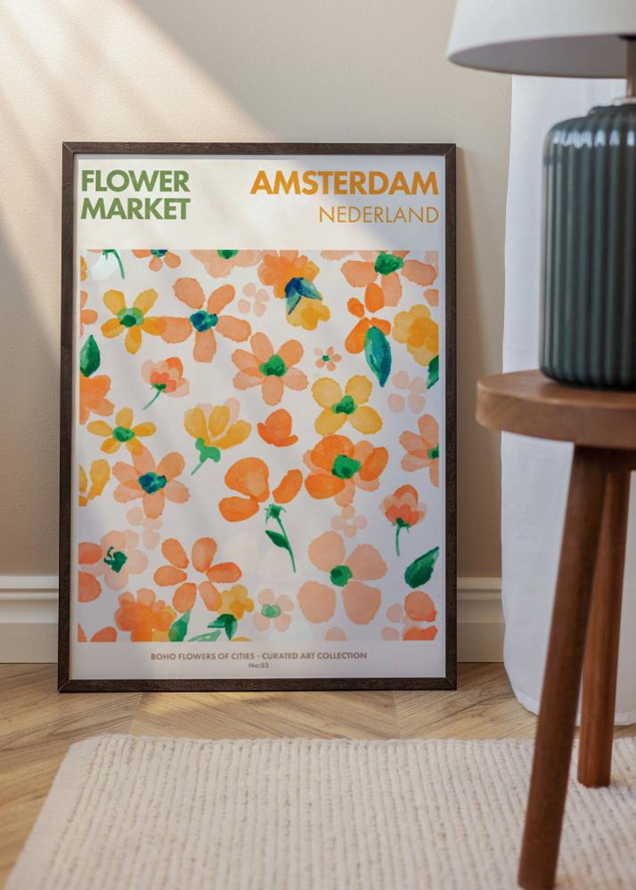 Rám Trendy Akrylové sklo Orech 50x70 cm