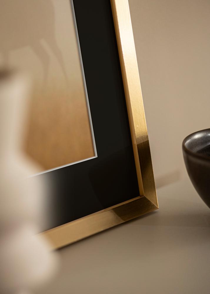 Rám Selection Zlatá 40x60 cm - Pasparta Cierna 30x50 cm