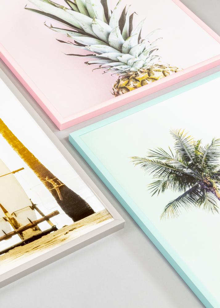 Rám New Lifestyle Ružová 70x100 cm - Pasparta Cierna 61x91,5 cm