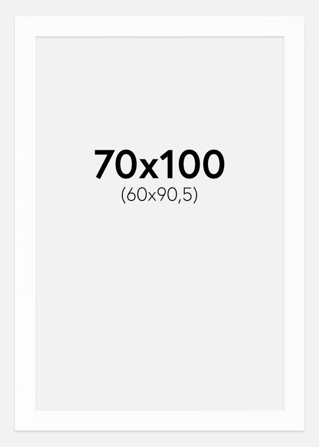 Pasparta Canson Biela Biely stred 70x100 cm (60x90,5)