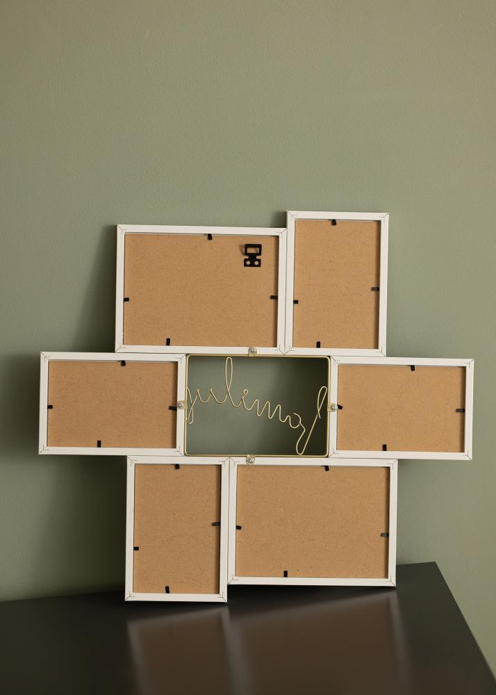 Lovely Family Multirám Biela - 6 Obrazy