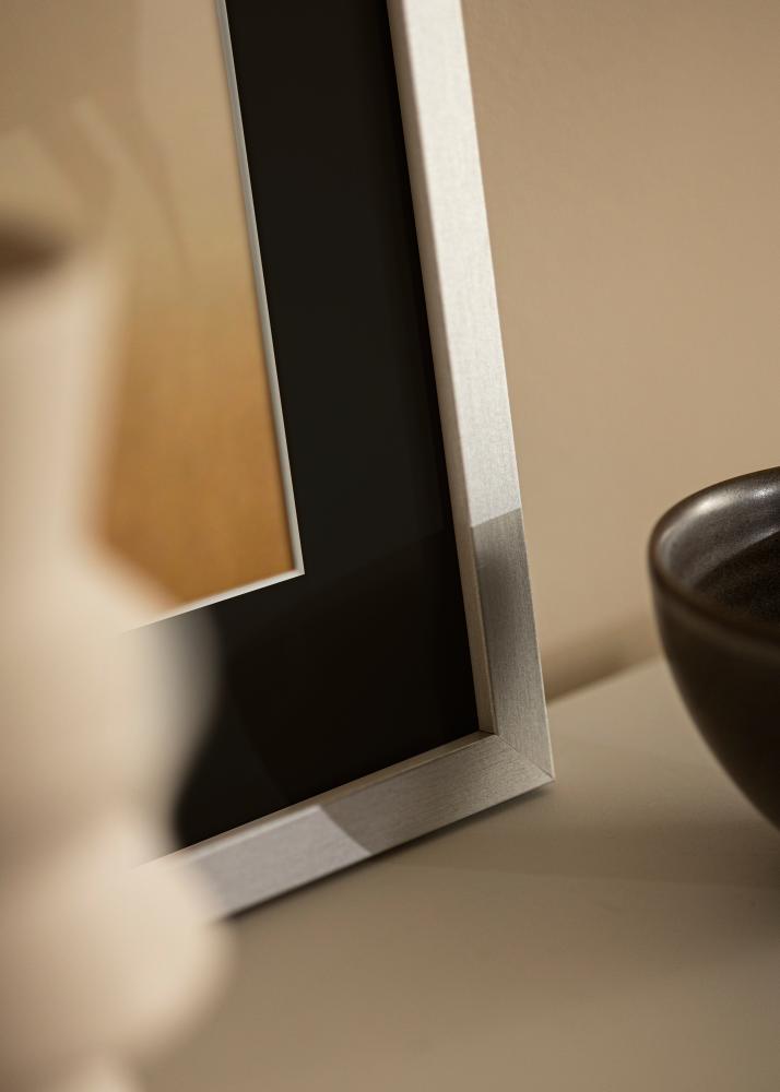 Rám Selection Strieborná 40x50 cm - Pasparta Cierna 30x40 cm