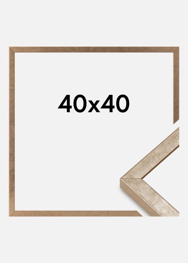 Rám Ares Akrylové sklo Mosadz 40x40 cm