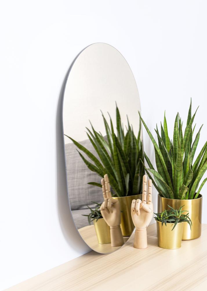 KAILA Zrkadlo Oválny 50x70 cm