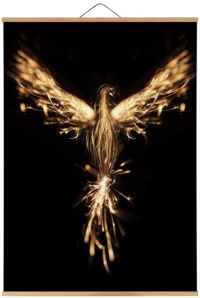 Plagátové lišty Dub - 80 cm