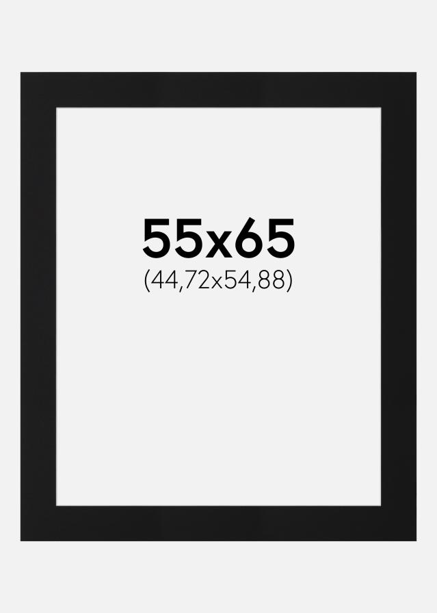 Pasparta Čierny Štandard (Biele Jadro) 55x65 cm (44,72x54,88)