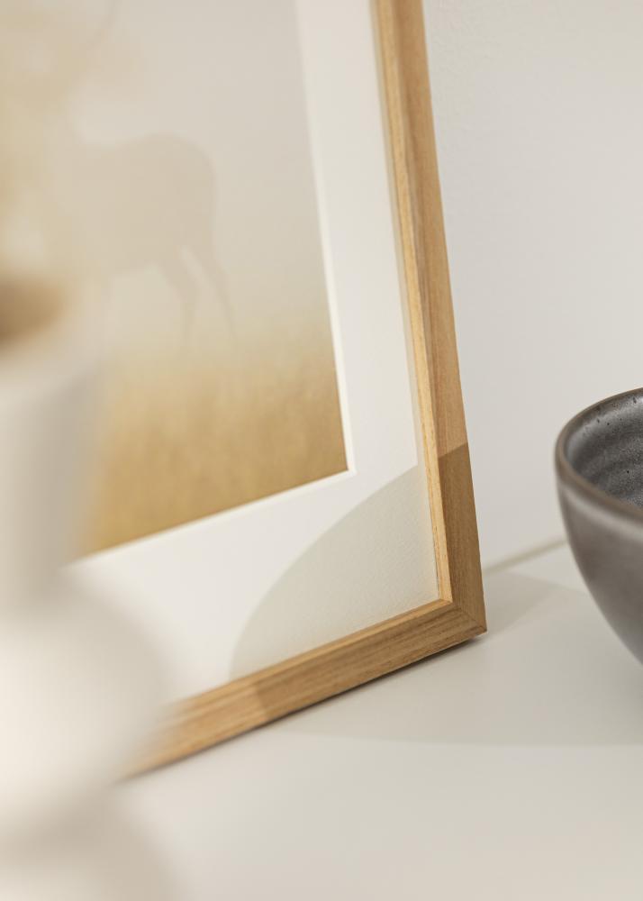 Rám masívny dub akrylové sklo 21x29,7 cm (A4)