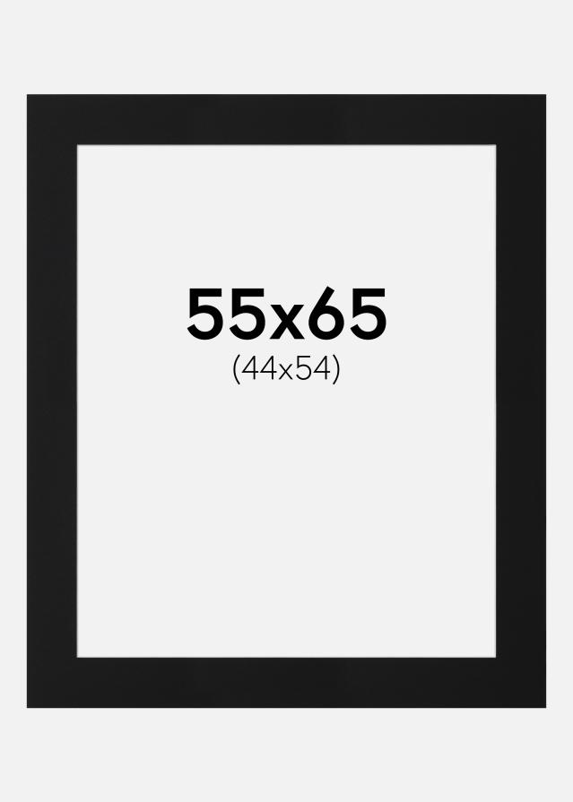 Pasparta Čierny Štandard (Biele Jadro) 55x65 cm (44x54)