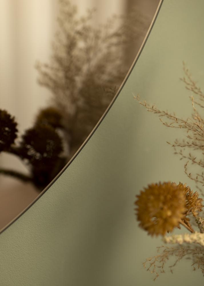 KAILA Okrúhly Zrkadlo Dark Bronze 70 cm Ø