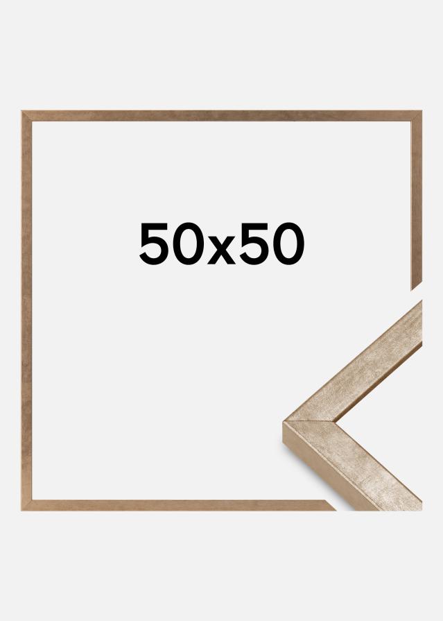 Rám Ares Akrylové sklo Mosadz 50x50 cm