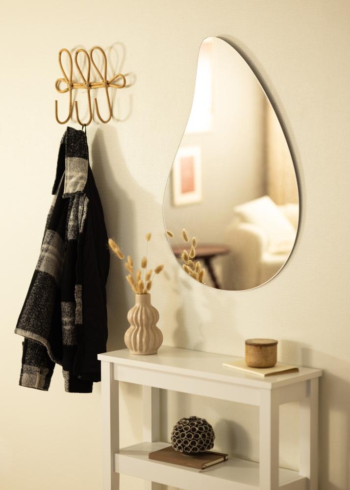 Zrkadlo Slim Drop Clear 80x55 cm