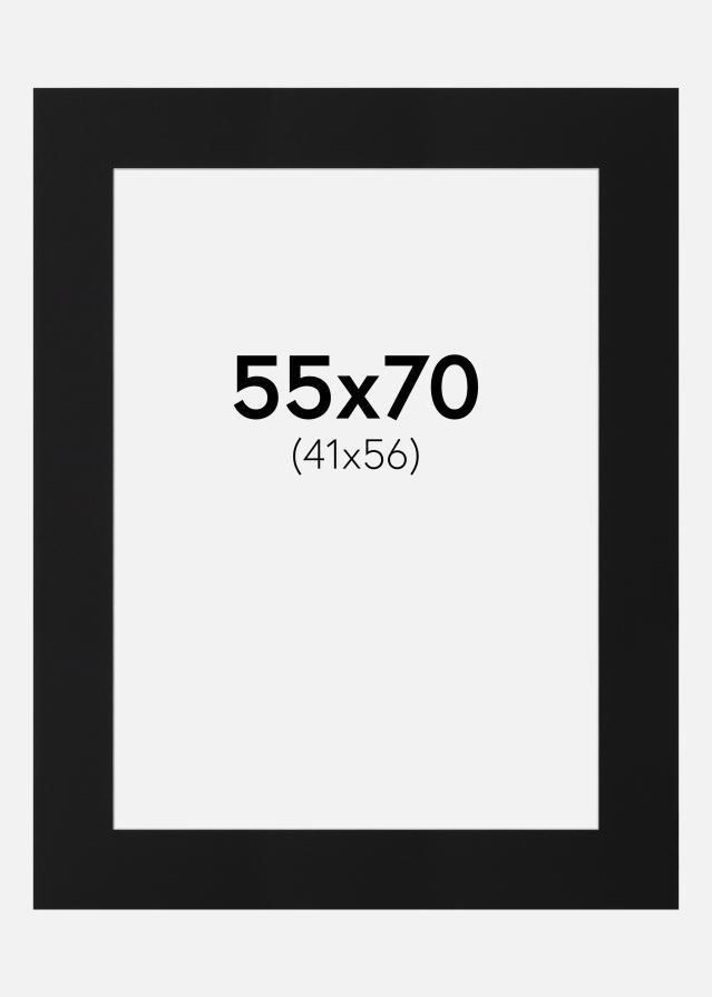 Pasparta Čierny Štandard (Biele Jadro) 55x70 cm (41x56)