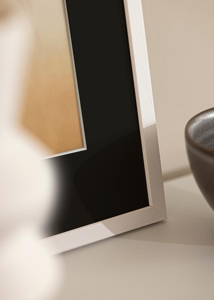 Rám Edsbyn Biela 18x18 cm - Pasparta Cierna 12x12 cm