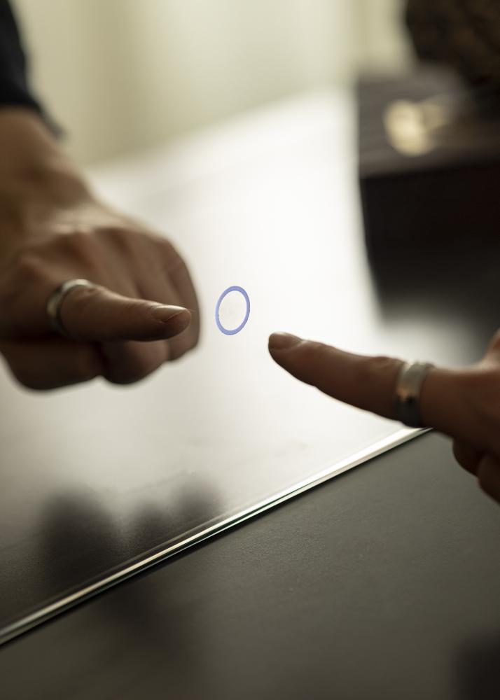 KAILA Zrkadlo Stripes LED 91x109 cm