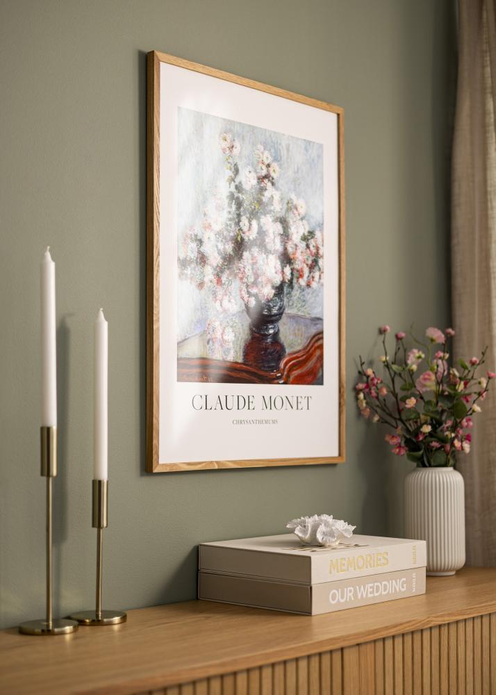 Rám masívny dub akrylové sklo 21x29,7 cm (A4)