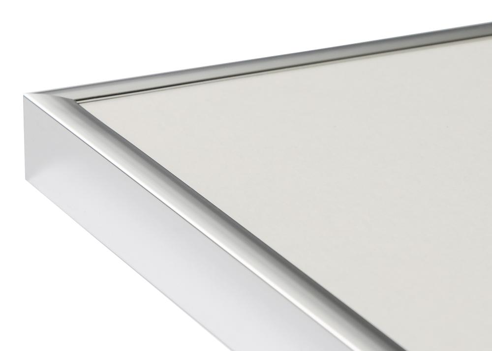 Rám Plagát Frame Aluminum Strieborná 70x100 cm - Pasparta Cierna (A1)