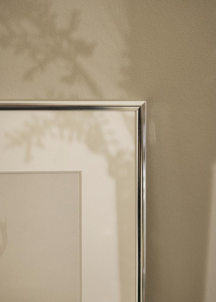 Rám Hliník Akrylové sklo Strieborný lesklý 21x29,7 cm (A4)