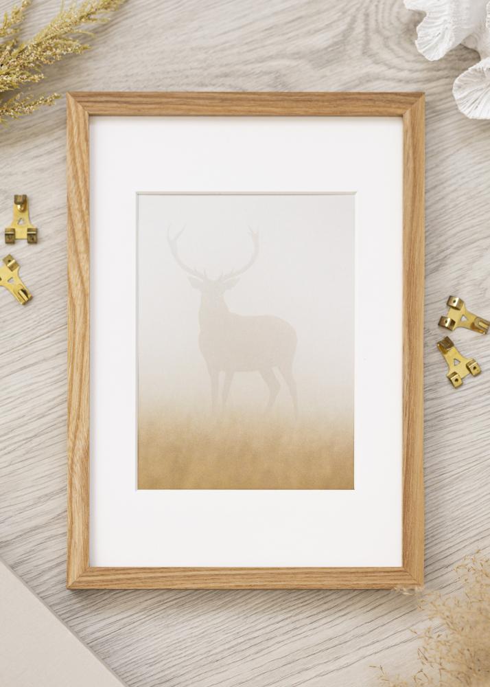 Rám masívny dub akrylové sklo 21x29,7 cm (A4)