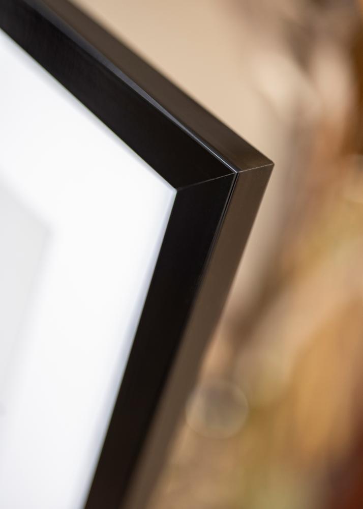 Rám Uppsala Cierna Vysoký lesk - Lubovolný rozmer