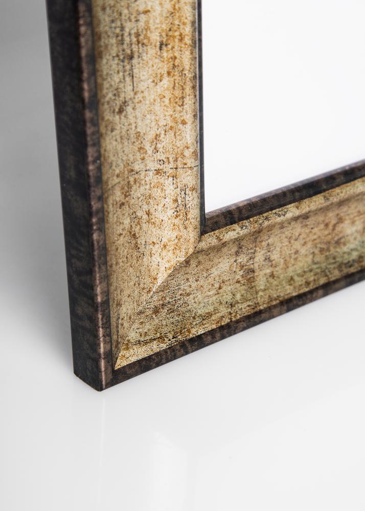 Rám Saltsjöbaden Antická zlatá 40x60 cm - Pasparta Cierna 32,9x48,3 cm (A3+)