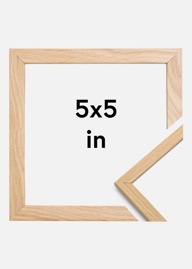 Rám Edsbyn Akrylové sklo Dub 5x5 inches (12,7x12,7 cm)