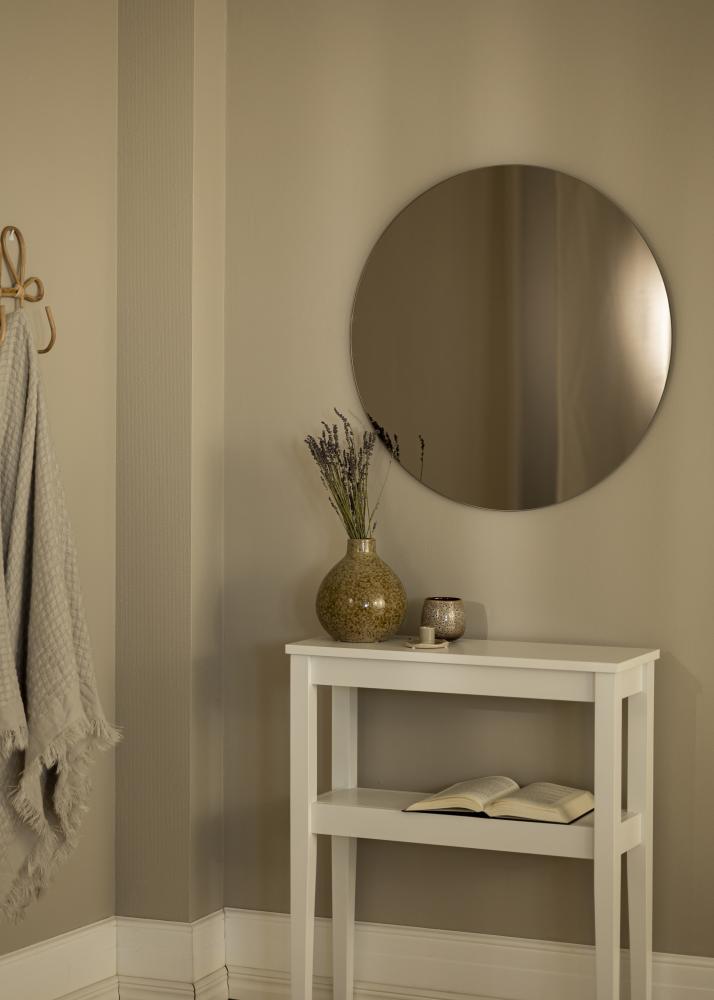 KAILA Okrúhly Zrkadlo Dark Bronze 70 cm Ø