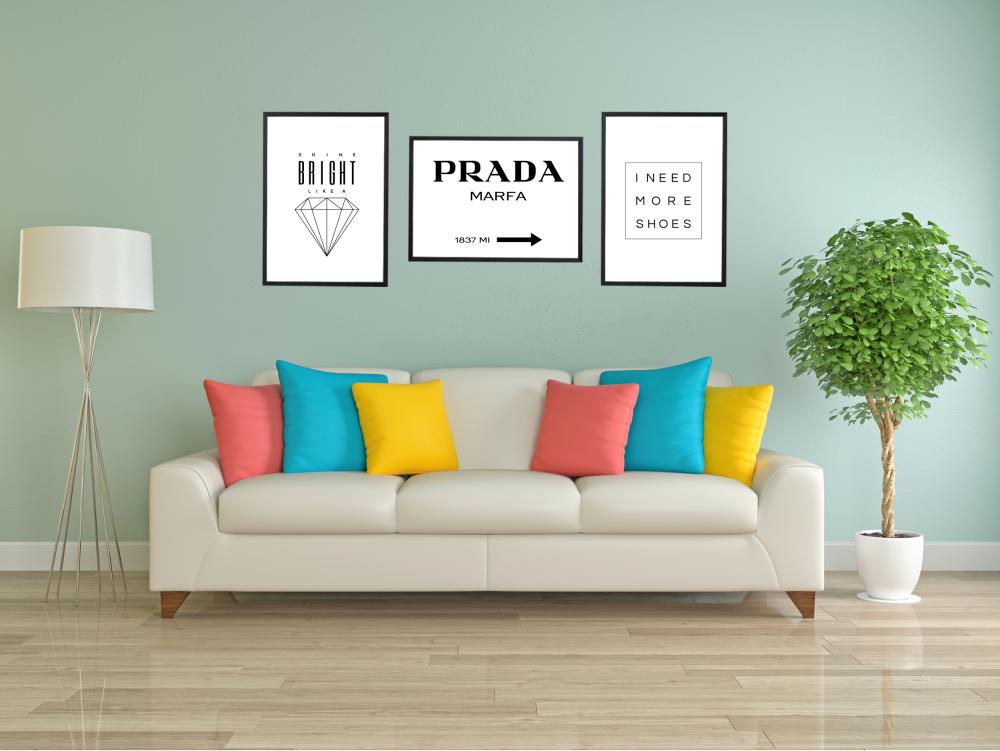 Shine Bright like a diamond Plagát