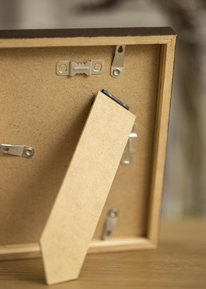 Rám E-Line Orech 13x18 cm - Pasparta Biela 9x12 cm