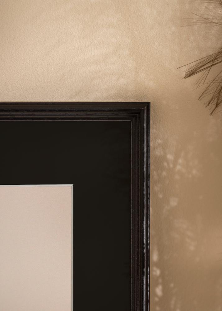 Rám Horndal Cierna 35x50 cm - Pasparta Cierna 30x35 cm